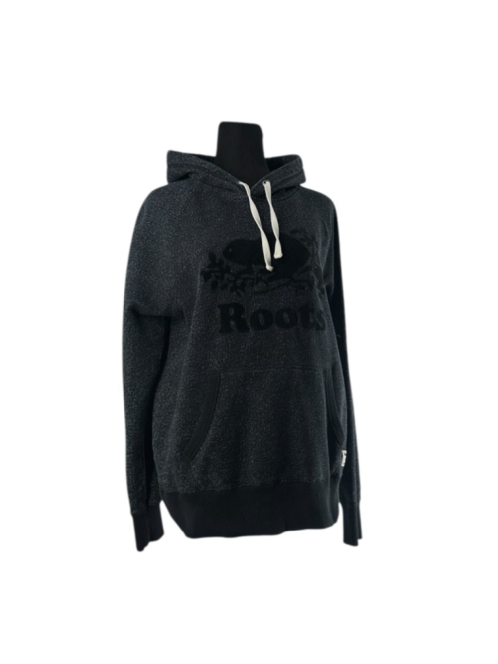 Roots hoodie black pepper Original Kanga Hoodie Canada Olympics ski mountain xs